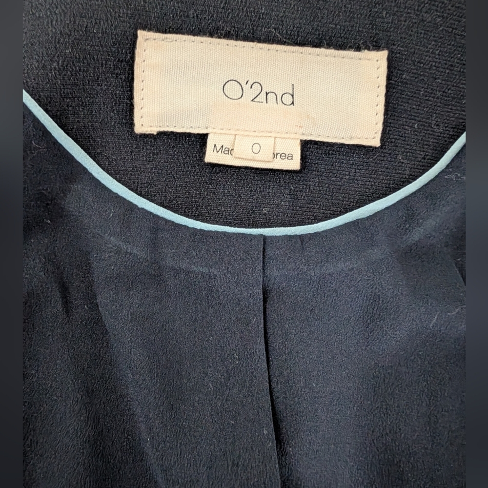 Designer Brand O2nd Combination Leather Jacket , XS/0 - Picture 7 of 7